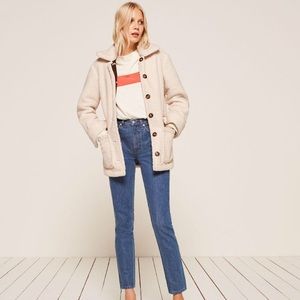 Reformation Teddy Coat